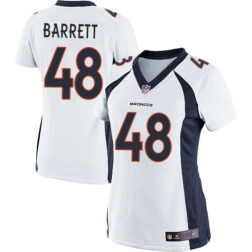Women's Elite Shaquil Barrett Nike Jersey White Road - #48 NFL Denver Broncos